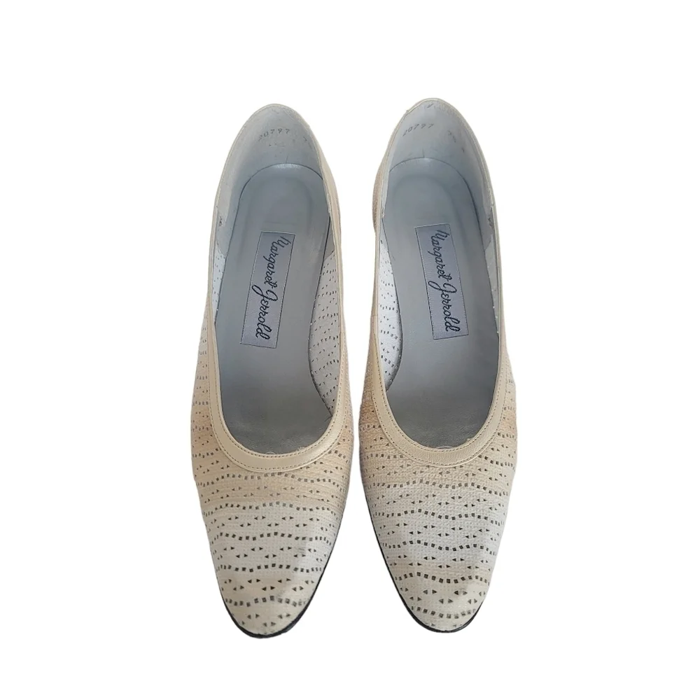 Vintage 80s Margaret Jerrold Church Pumps